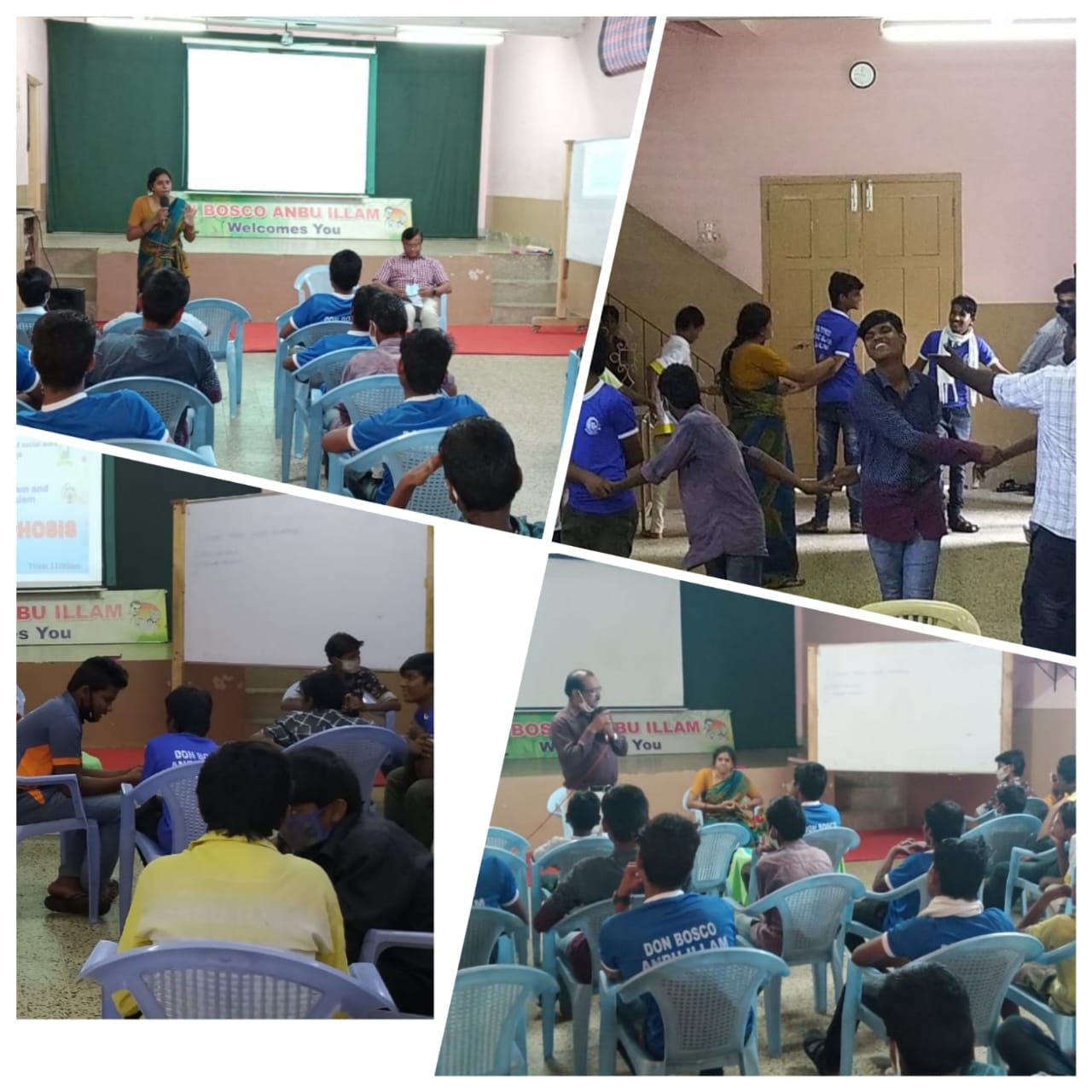 Public DBAI programme collage showing group learning and participation