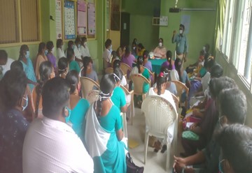 Training for VHN, CHN on Demerits of Child Marriage