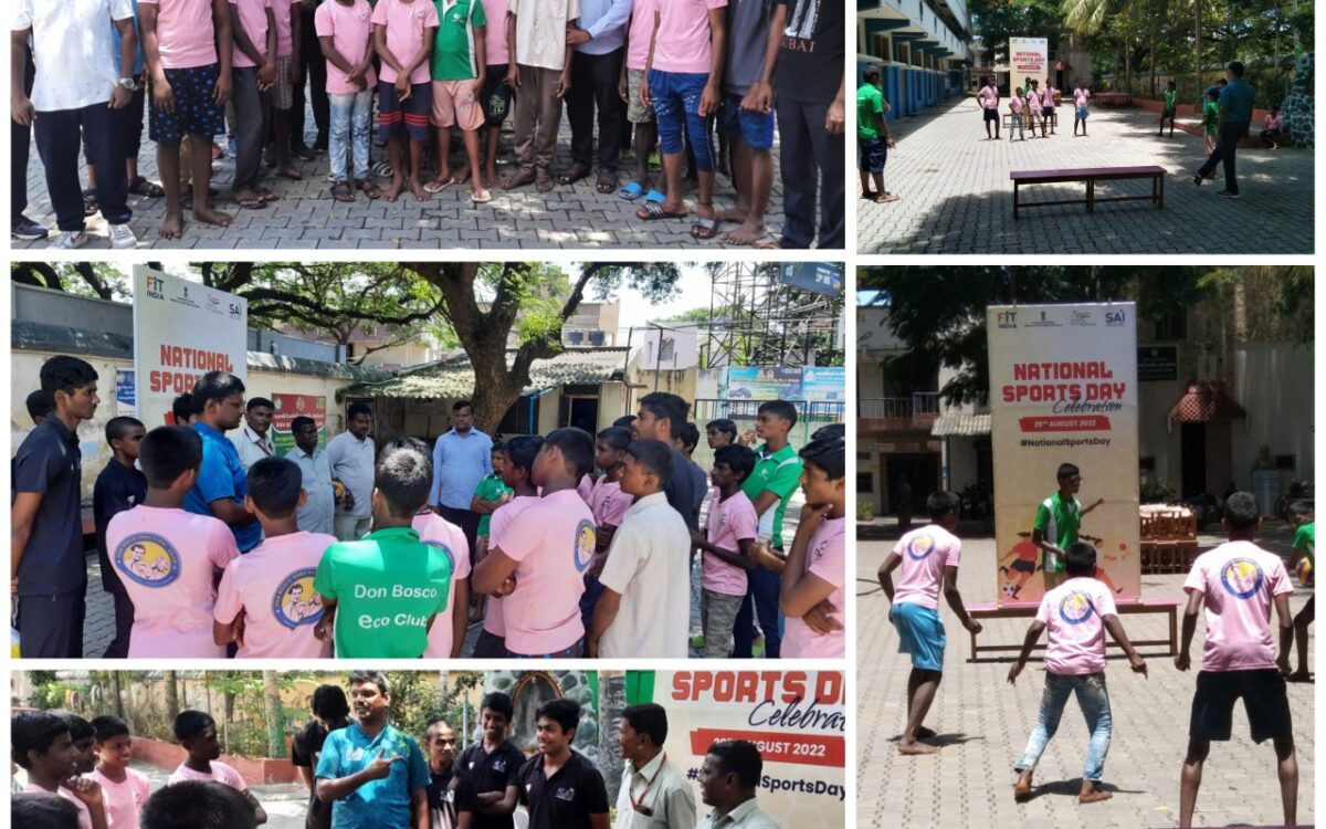 National Sports Day celebrated on 29.08.2022