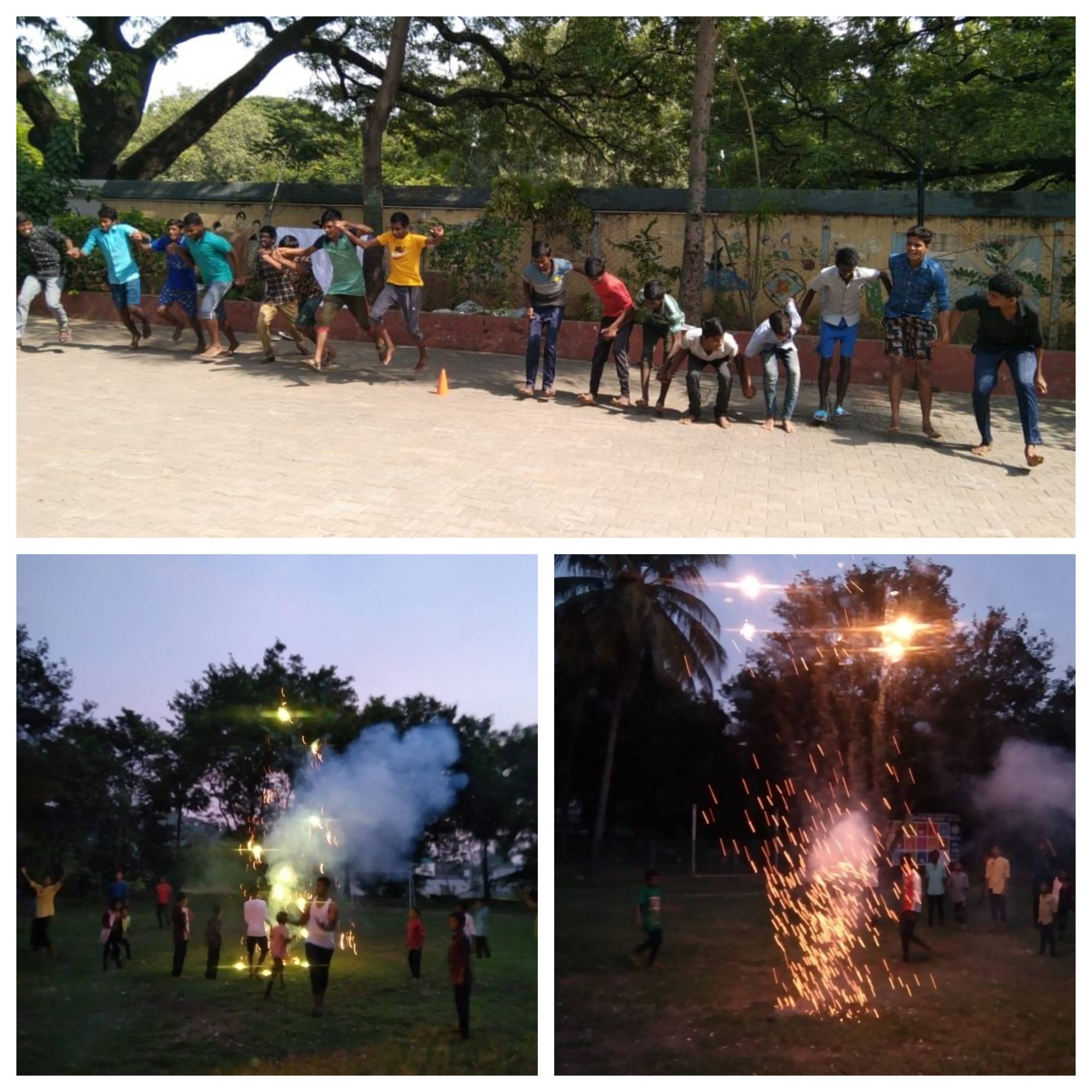 Blank 3 Grids Collage