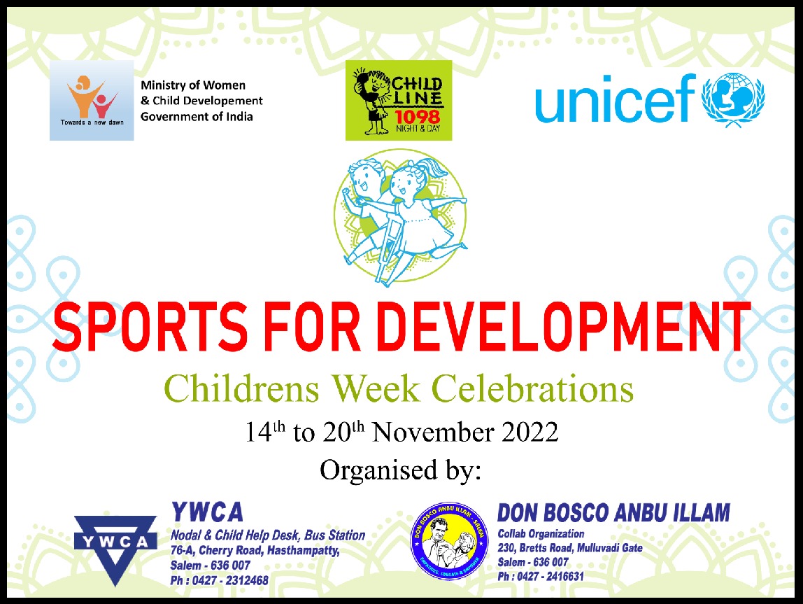 Sports For Development Childrens Week Celebrations