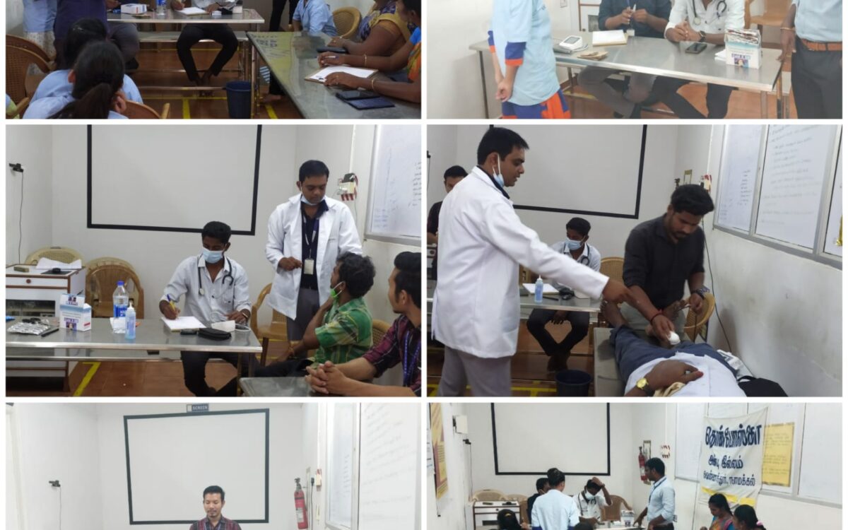 General Medical camp for migrant workers