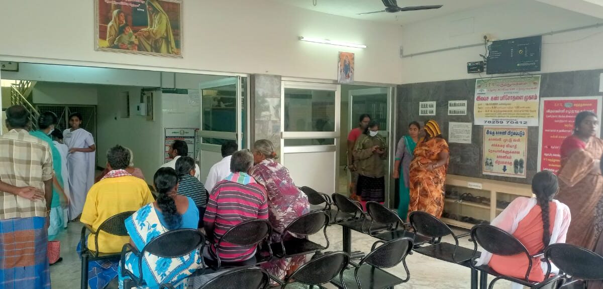 Eye Camp & Awareness at Kakkaveri Village, Rasipuram