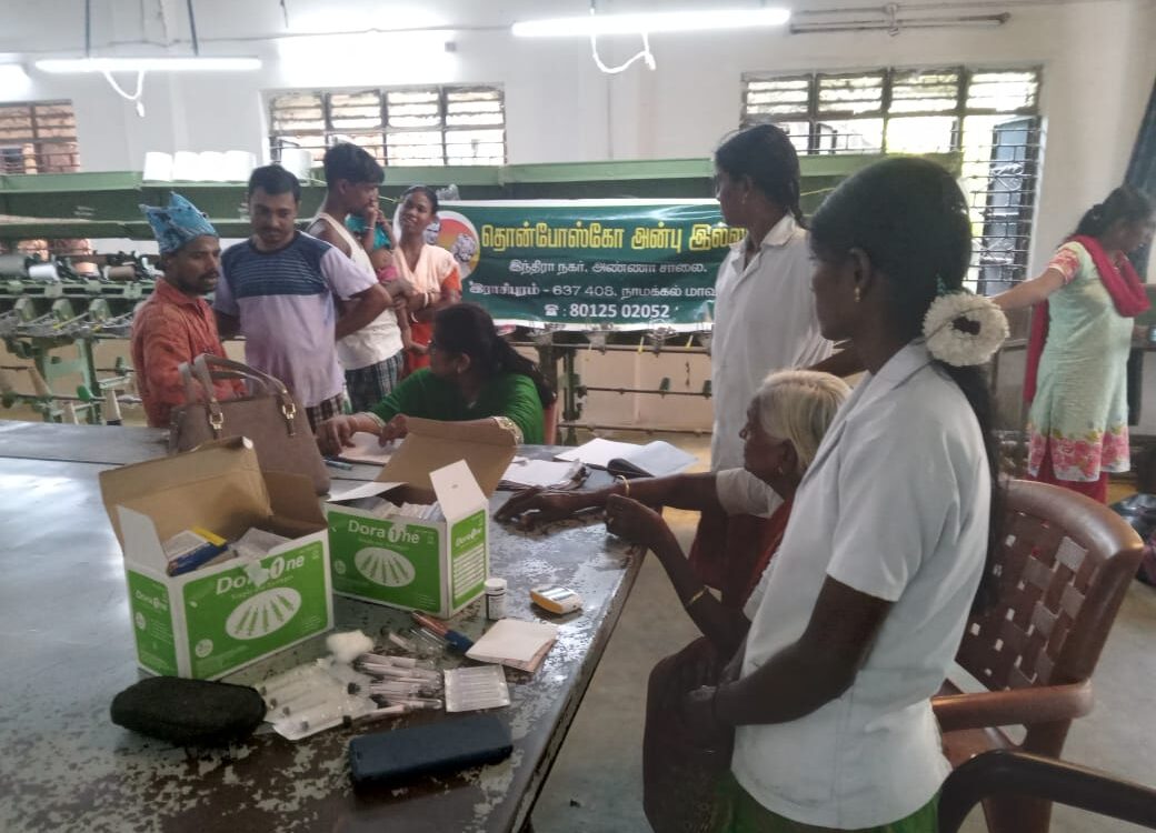 General Medical Camp & Awareness at Rasipuram