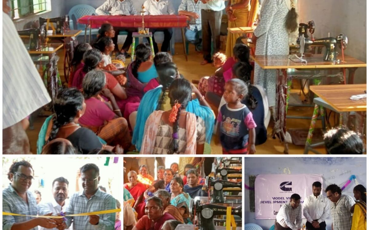 Free Tailoring Training Unit was Inaugurated at Mettur Kedaiur village