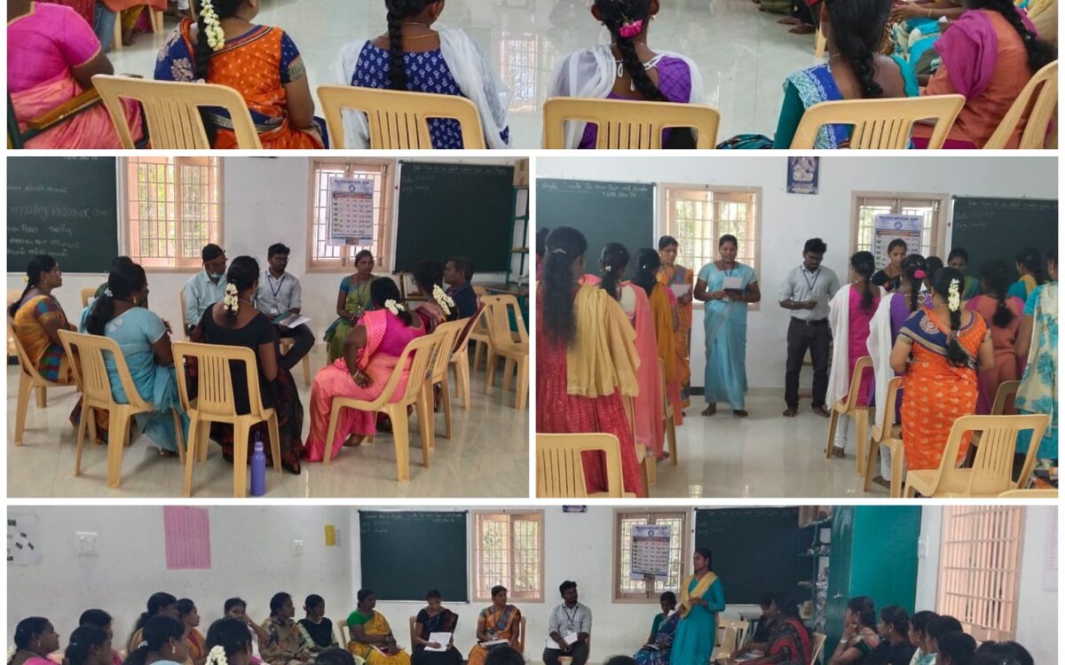DBAI Vennandhur organized Community Volunteers review meeting