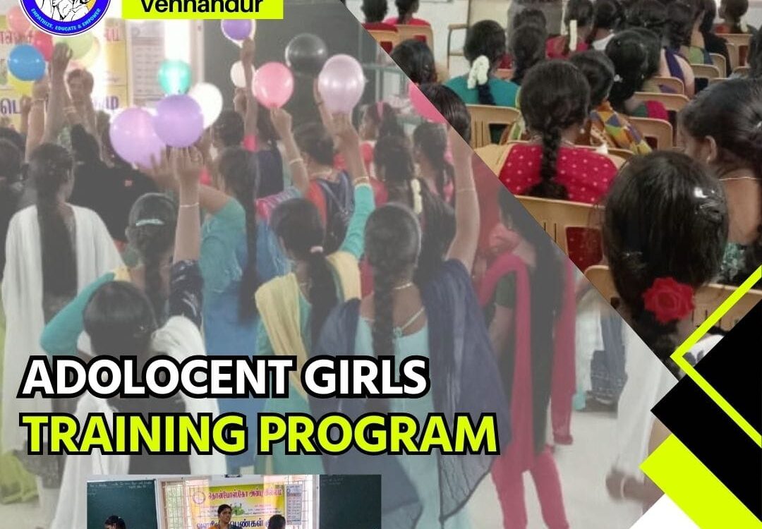 DBAI Vennandhur organized training program for adolescent girls