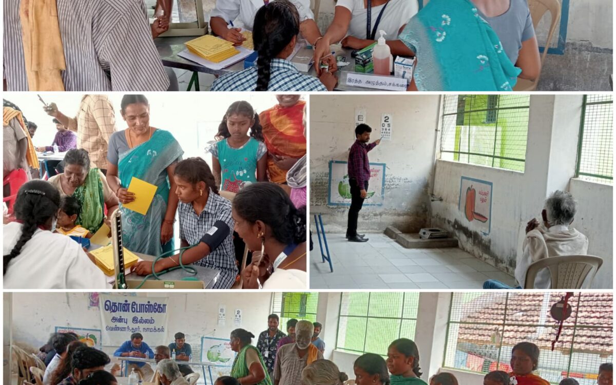 DBAI Vennandhur organized Free Rural medical camp