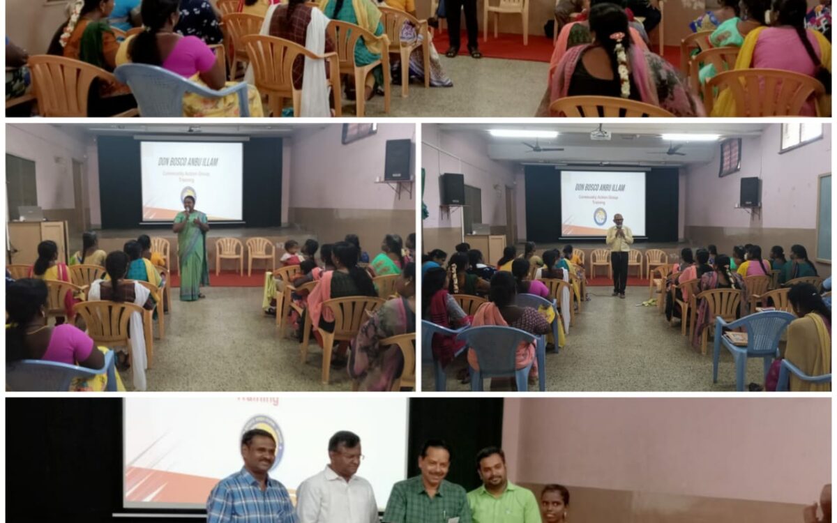 Training program for Community Action Group members