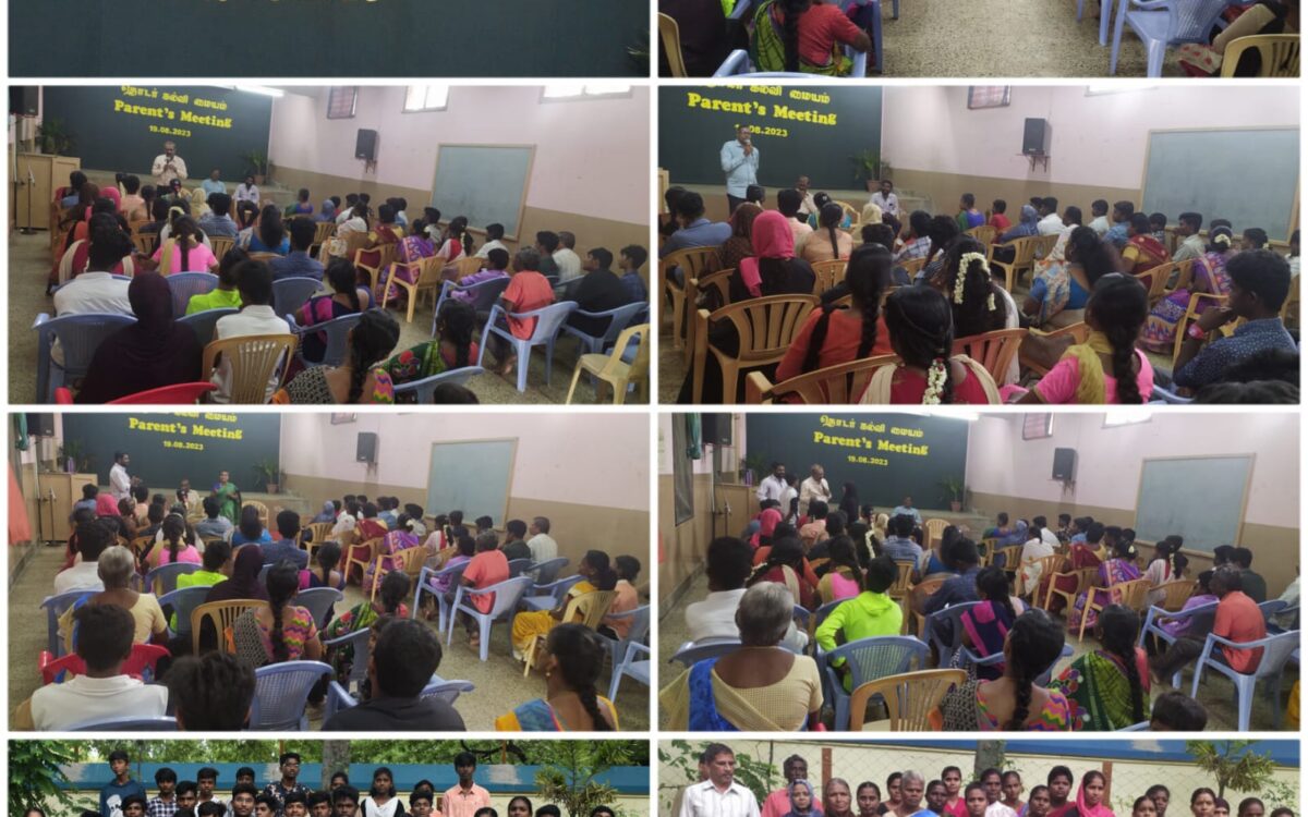 Dropout Students Parent’s  Meeting