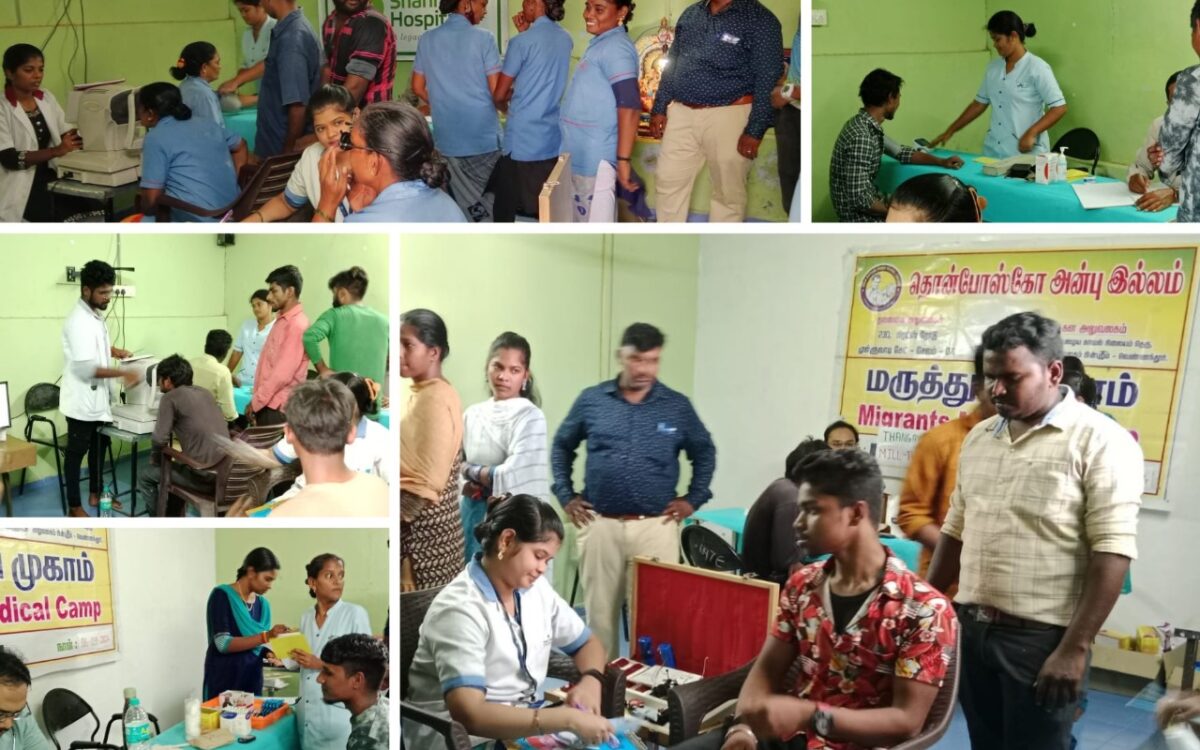 Medical Camp for Migrant Workers