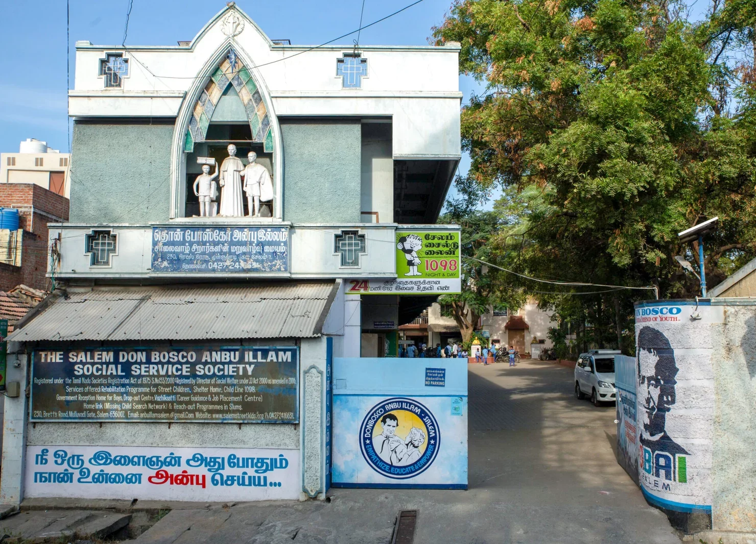 Don Bosco Anbu Illam Salem, Building