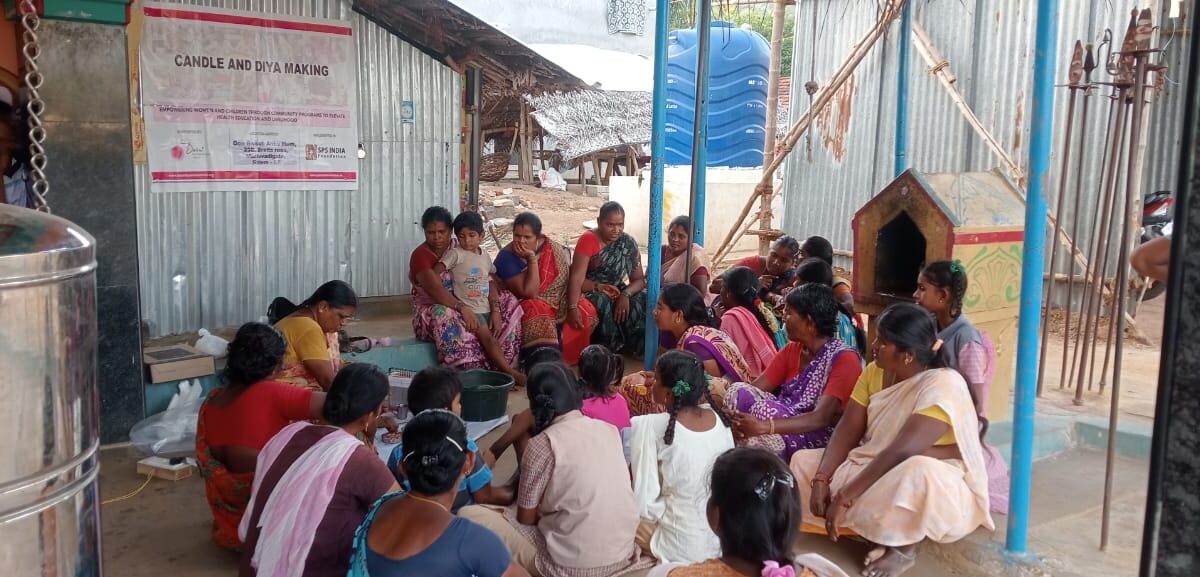 Illuminating Lives: Candle & Diya Making Training for Women!