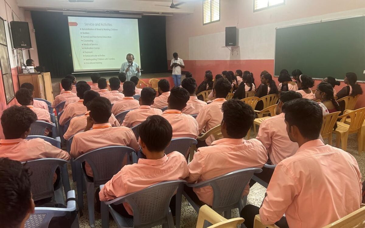 Empowering Future Social Workers at Don Bosco Anbu Illam!