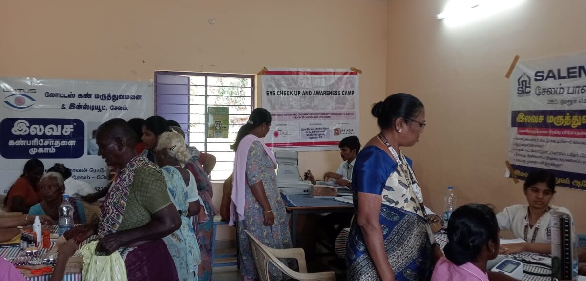 Eye Care for All: A Successful Health Camp!