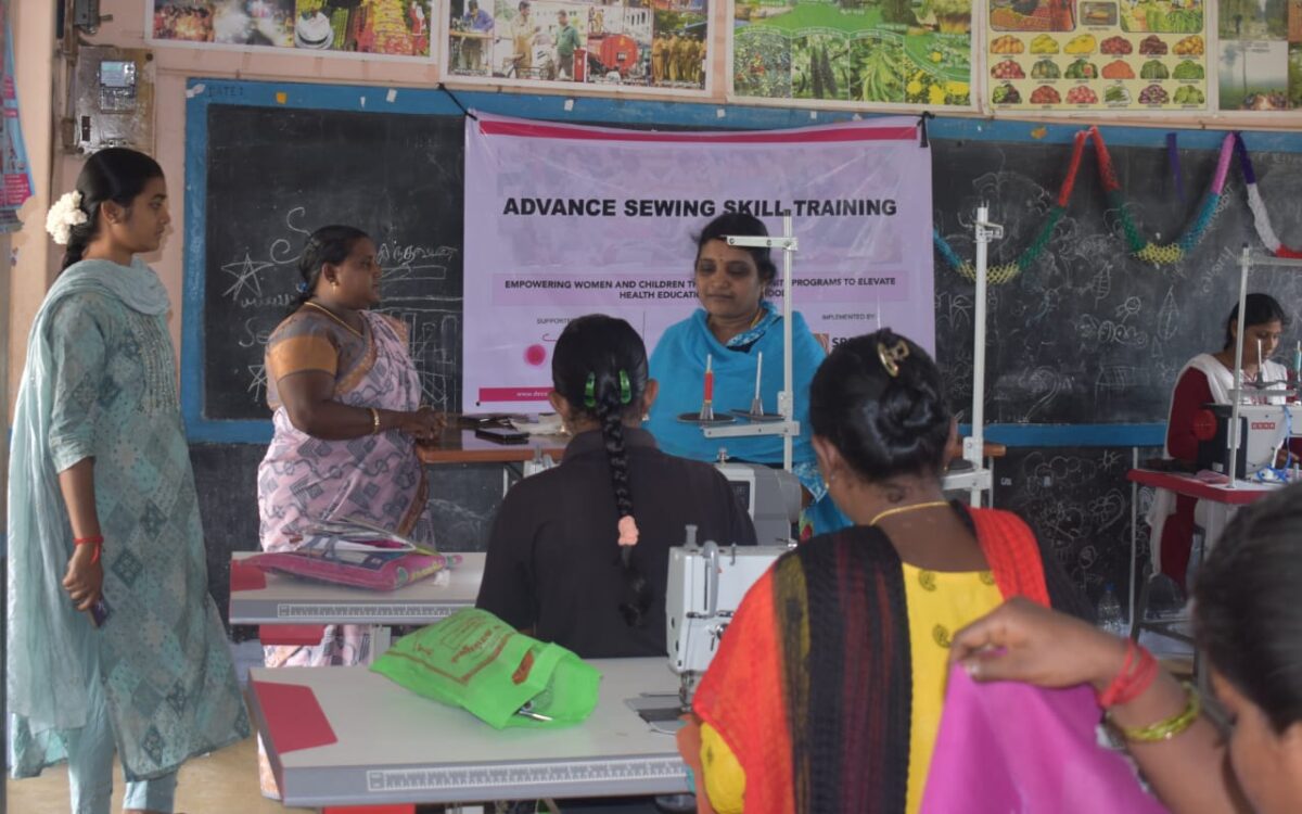 Empowering Rural Women Through Free Sewing Training!