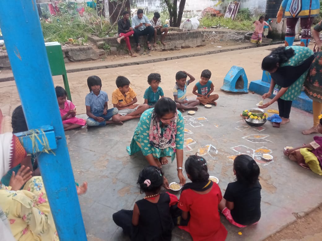 samthuva pongal celebration at working area