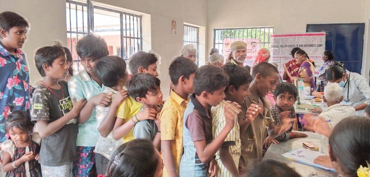 General Health Check-Up and Awareness Camp in Semmandapatti village