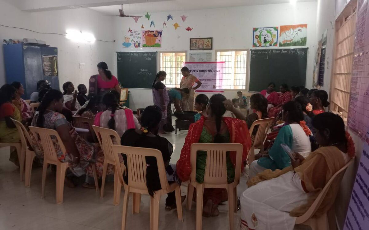 Empowering Women in Rural Areas Through Spice-Making!